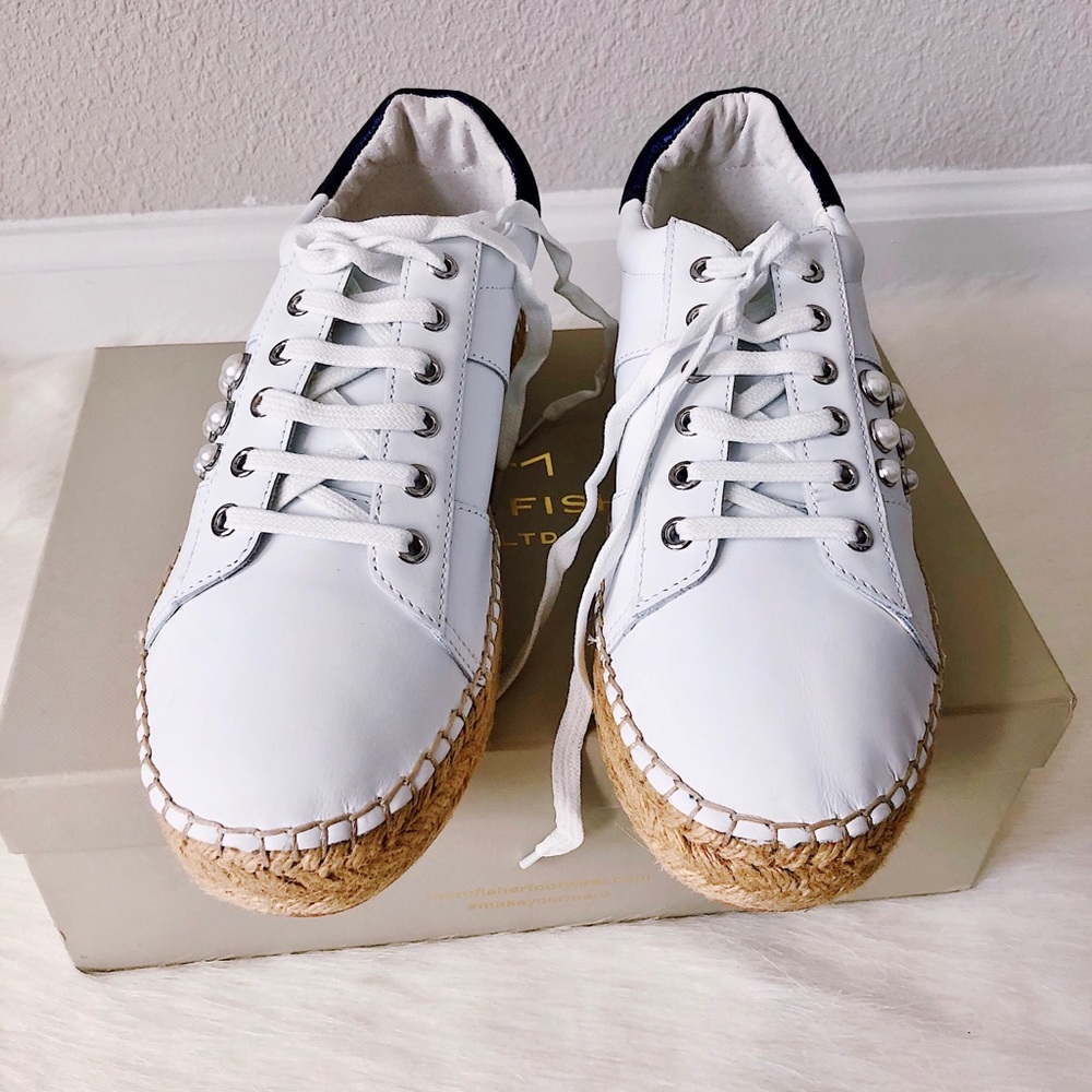✨New MARC FISHER Marge Espadrille Platform Sneaker - Picture 2 of 8